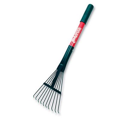 8" Shrub Rake - Shortie Fiberglass Handle