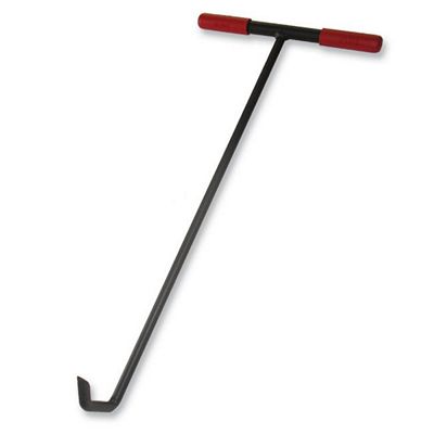 24" Manhole Cover Hook Steel T-style Handle