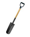 Drain Spade- D-grip Handle American Ash Handle