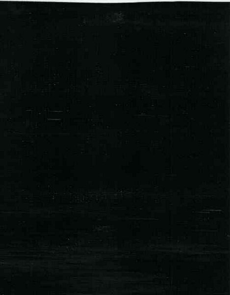 Solid Black Oil Cloth