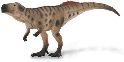 The Megalosaurus was a carnivorous dinosaur from the Middle Jurassic period. It was a bipedal dinosaur with strong jaws filled with serrated teeth. Its name means Great Lizard!