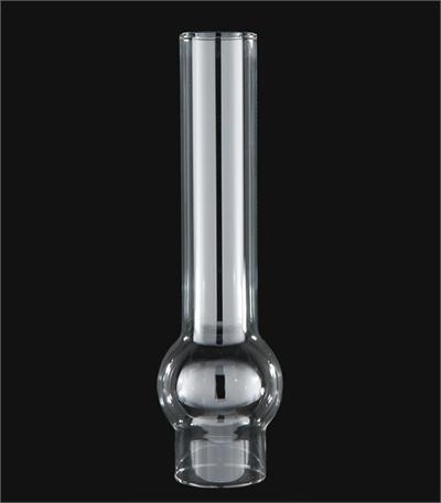 2" x 10 1/4" Clear Glass Matador Style Lamp Chimney #57297 Fits Central Draft Style Oil Lamps