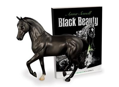Anna Sewell's classic horse tale, Black Beauty, has inspired generations of horse lovers, and now is brought to you in a set with a beautiful 1:12 scale model of Black Beauty to cherish! Set includes Classics Size Model Horse and Paperback book.