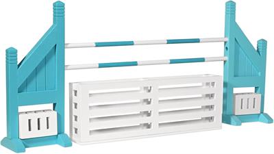 This charming wooden jump includes 2 standards, 3 brush boxes and 2 adjustable poles. Add flowers and greenery to make it your own!