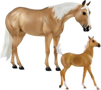 Breyer Horses Traditional Series Ebony Shines & Charlize #1872