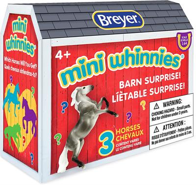 The Mini Whinnies horses collection has a fun, new product - the Mini Whinnies Barn Surprise!