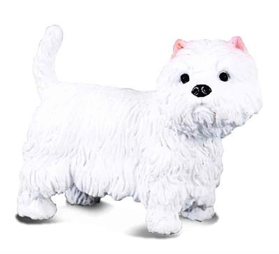 CollectA's West Highland White Terrier is instantly recognizable from its white coat and sweet facial expression. The West Highland White Terrier figure is realistic in every detail and makes a wonderful addition to any child's collection. Popular in the 