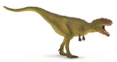 The name meaning 'Earth Lizard'. It was a huge theropod carnivore of the Late Cretaceous some 97-93 million years ago that lived in the area of Argentina and Chile.