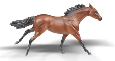 Breyer Horses Stablemates Size American Pharoah #9183 Triple Crown Winner Thoroughbred Racehorse Bob Baffert
