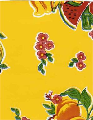 Cane on Yellow Oil Cloth, Full Bolt