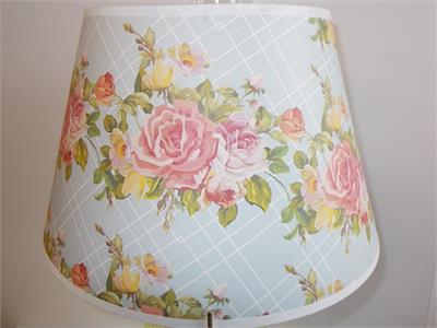 14" Parchment or Paper Shade would look nice on Model B glass antique non-electric table lamps