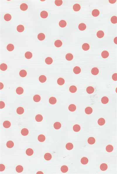 Oilcloth yardage in a universally adored polka dot pattern. This small repeat pattern is incredibly versatile and whimsical, and looks lovely in any color.
