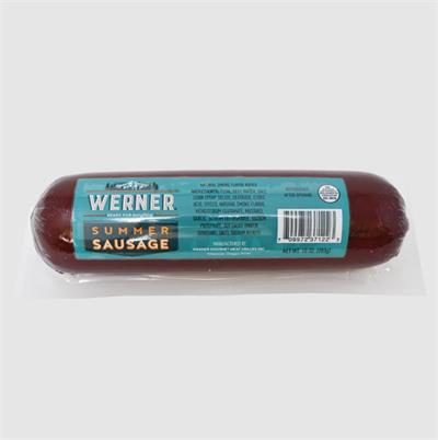 Werner Jerky 10 ounce Summer Sausage