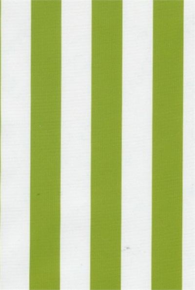 Oilcloth yardage in a wide awning stripe- a summertime classic! Is it circus? Is it contemporary? Up to you! We love them all. These colorful stripes are about 1" wide. Also available in our Tote bags!