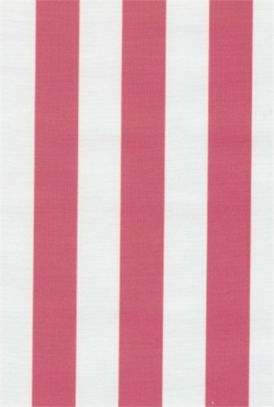 Oilcloth yardage in a wide awning stripe- a summertime classic! Is it circus? Is it contemporary? Up to you! We love them all. These colorful stripes are about 1" wide.