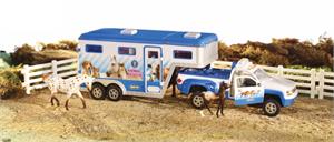 Breyer Horses Stablemates Size Animal Rescue Truck & Trailer #5352