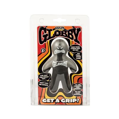 Get a Grip! Give him a squeeze or pull his arms and legs! Globby helps you relieve your stress. He is your personal grip trainer! Ages 5+.