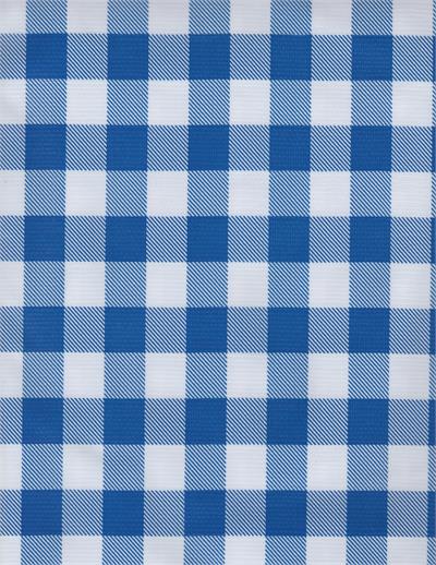 Oilcloth yardage in a big, bold check. A classic picnic design, this print is for the traditionalist who enjoys a large check of 1"in width. Layer it up with some fruity or floral prints for a fun twist.