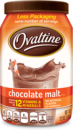 Classic Chocolate Malt Ovaltine 12 ounce Powder