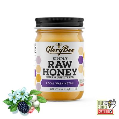 This pure, raw honey is not only regionally sourced from Washington, but is also sustainable and supports SAVE the BEE®.GloryBee has sourced this honey from Washington state beekeepers who can meet their high standards for providing pure, antibiotic-free 