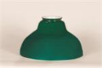 Bell shaped glass lamp shade for antique hanging lamp