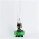 Aladdin Lamps Emerald Green Genie III Lamp with nickel hardware #100063128