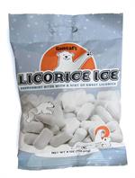 Gustaf's Licorice Ice Candy 4 ounce bag Peppermint Bites