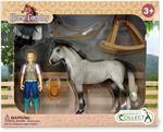 The CollectA Western Rider & Accessories Set is the perfect beginners set for model horse collecting.