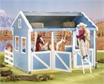 Breyer Horses Classics Size Country Stable with Wash Stall, #699