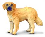toy figurine of Golden Retreiver dog
