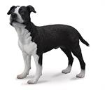 The American Staffordshire Terrier figure is realistic in every detail and makes a wonderful addition to any child's collection. As a pet, the ''Am Staff'' will do well when kept busy and given work to do. This exceptionally strong and loyal dog will prot