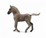 Baby dappled brown horse foal toy