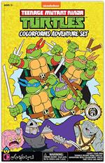 COWABUNGA! Your favorite sewer-dwelling crime-fighters are back! Create your own adventures with the heroes in a half shell. Enjoy hours of creative and re-stickable fun with this classic playset—just like you remember!