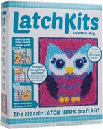 The classic craft kit is back! Latch Kits are a fun, easy-to-learn activity—just loop, hook, and pull! The color coded canvas makes starting a snap while ensuring you'll never lose your place no matter how long you put down your project.
