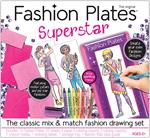 This fashion plates design Set will inspire creativity and fashion design. With 15 fashion plates to choose from, your child can mix and match Fashion plates to design hundreds of fashionable looks. 