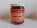 Our great tasting marvelous marmalade just got better! Sweet orange marmalade with the addition of tart, local cranberries. Our premium preserves are made in small batches, locking in the juicy flavors ofsun-ripened berries. Each 13 ounce jar contains pur