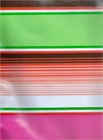 Serape on Pink Oil Cloth, Yardage