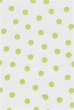 Oilcloth yardage in a universally adored polka dot pattern. This small repeat pattern is incredibly versatile and whimsical, and looks lovely in any color.