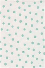 Oilcloth yardage in a universally adored polka dot pattern. This small repeat pattern is incredibly versatile and whimsical, and looks lovely in any color.