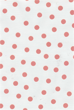 Oilcloth yardage in a universally adored polka dot pattern. This small repeat pattern is incredibly versatile and whimsical, and looks lovely in any color.