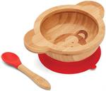 The bamboo fiber handles are ergonomic and easy to hold for both assisting parents and tiny toddler hands! Bright, cheerfully colored tip of spoon is made of soft silicone, which is safe and gentle enough for teething gums. Only the best for baby, These u