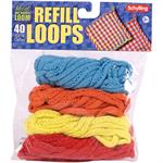 Make another loop potholder with this brightly colored loop refill.