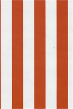 Oilcloth yardage in a wide awning stripe- a summertime classic! Is it circus? Is it contemporary? Up to you! We love them all. These colorful stripes are about 1