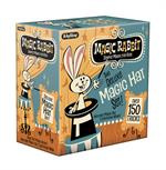 This Deluxe Magic Set from Schylling Toys, includes over 150 easy to learn tricks, with a full sized magic hat and easy to follow instruction booklet. You will be putting a Magic Show on in no time! Classic tricks include Magic Dice, Mystic Cups and Pom P