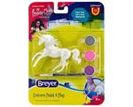 Everyone's favorite Stablemates craft is now available with unicorns! Breyer fans of all ages enjoy this activity. There four different unicorn models - each ready to paint.